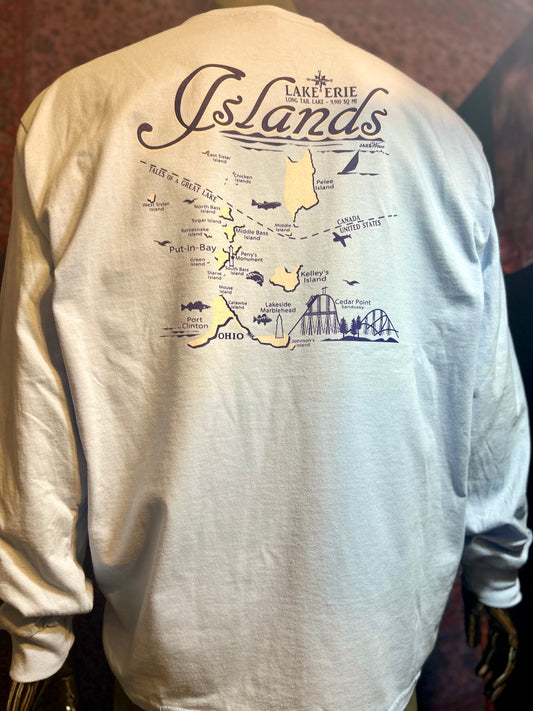 Lake Erie Islands Long Sleeve Shirt