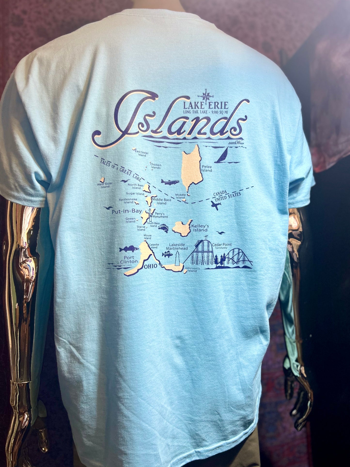 Lake Erie Islands T Shirt