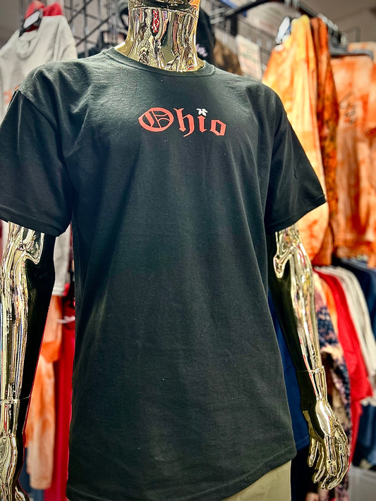 OHIO Black Short Sleeve T-Shirts