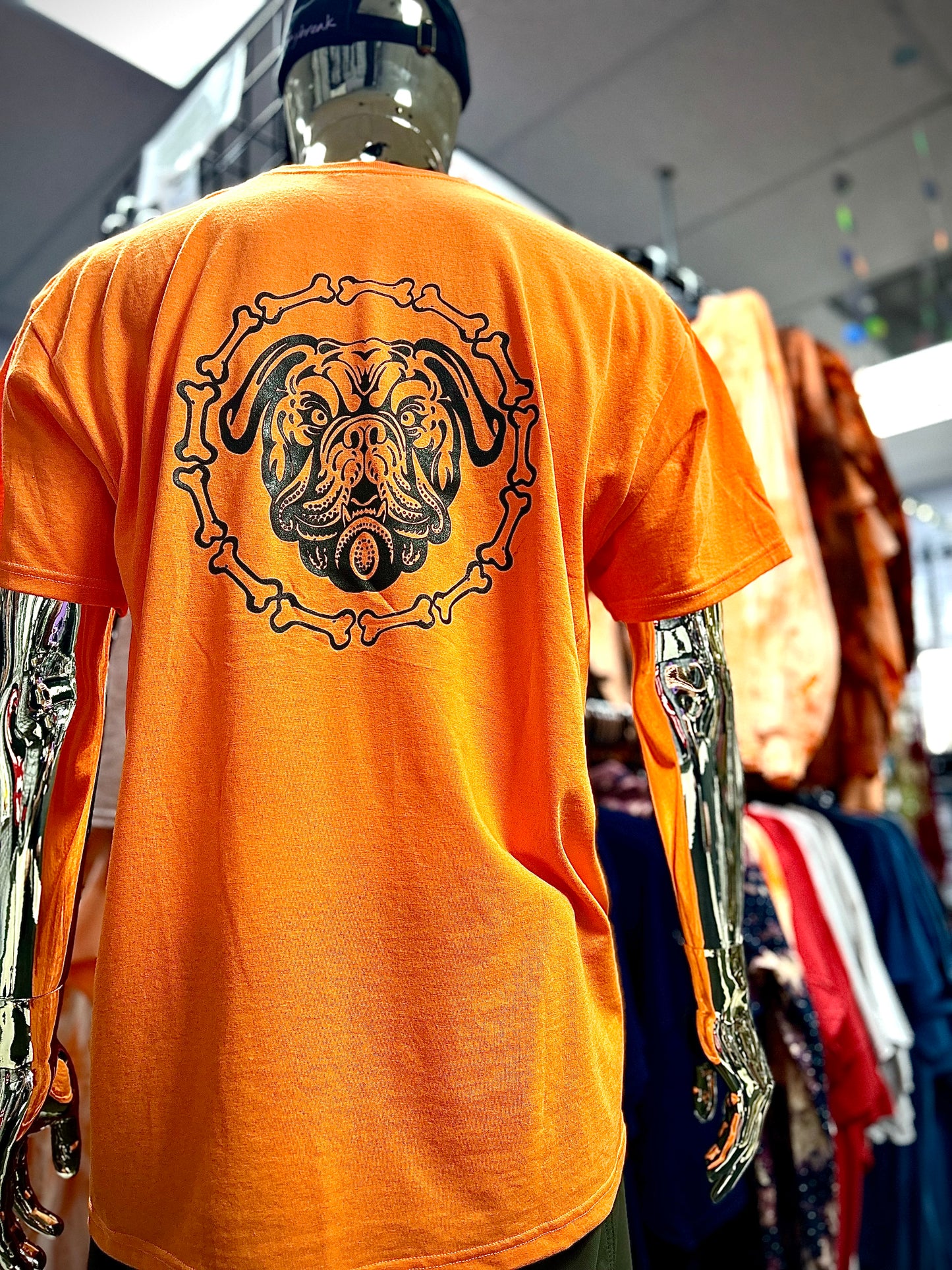 UNDER DAWGS Orange Short Sleeve T-Shirt