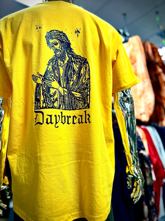 John the Baptist Gold Short Sleeve T-Shirts