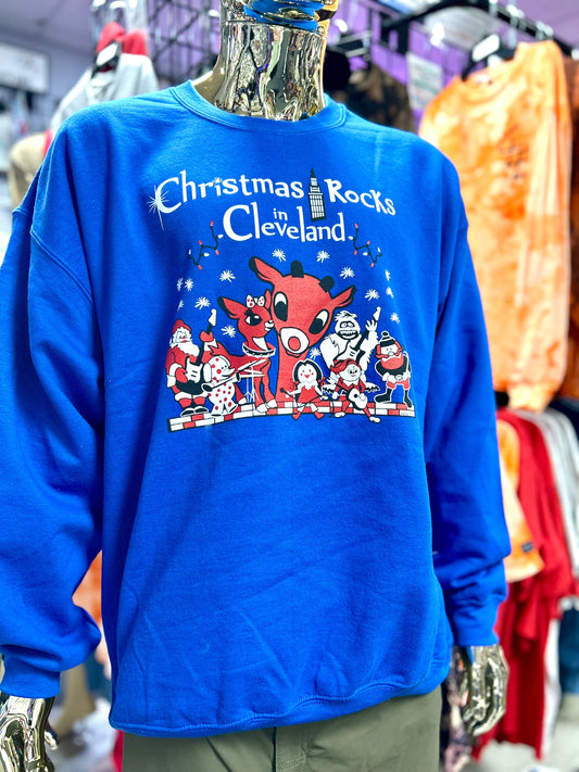 Rockin Rudolph Christmas Sweatshirts