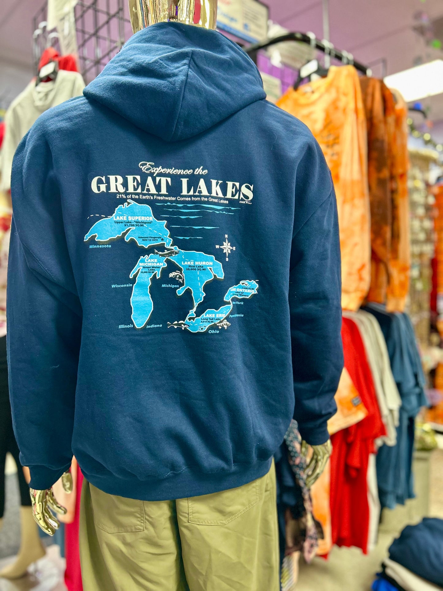 Greats Lakes Pullover Hoodie