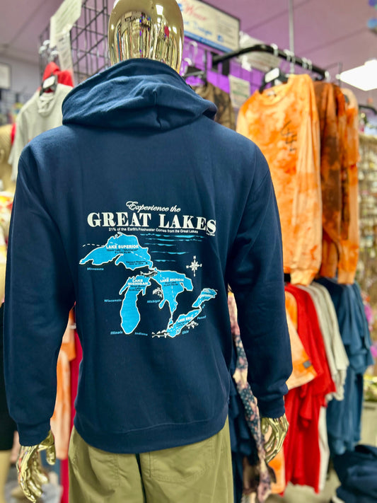 Great Lakes Zip Up Hoodie
