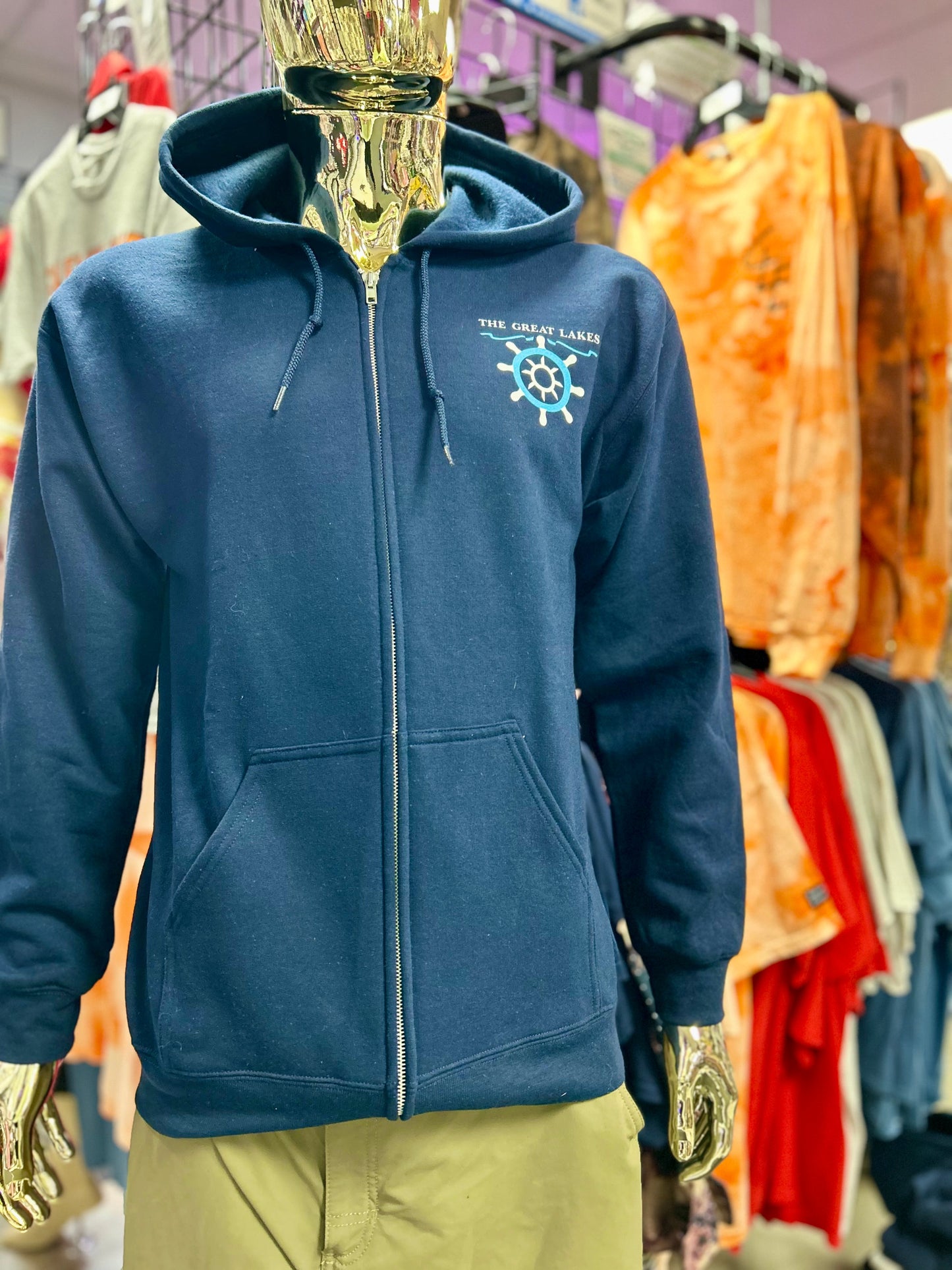 Great Lakes Zip Up Hoodie