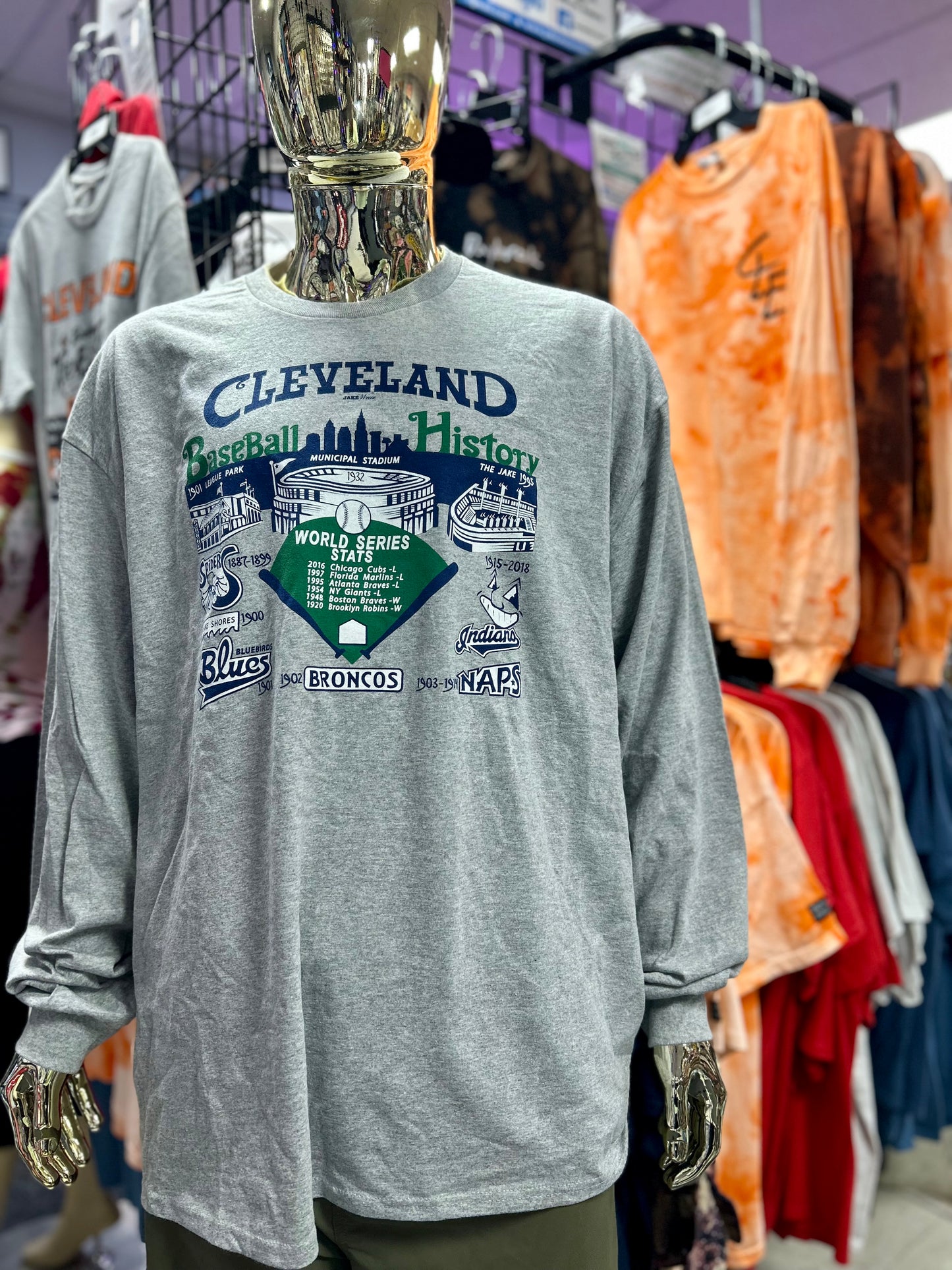 Cleveland Baseball History T-Shirts