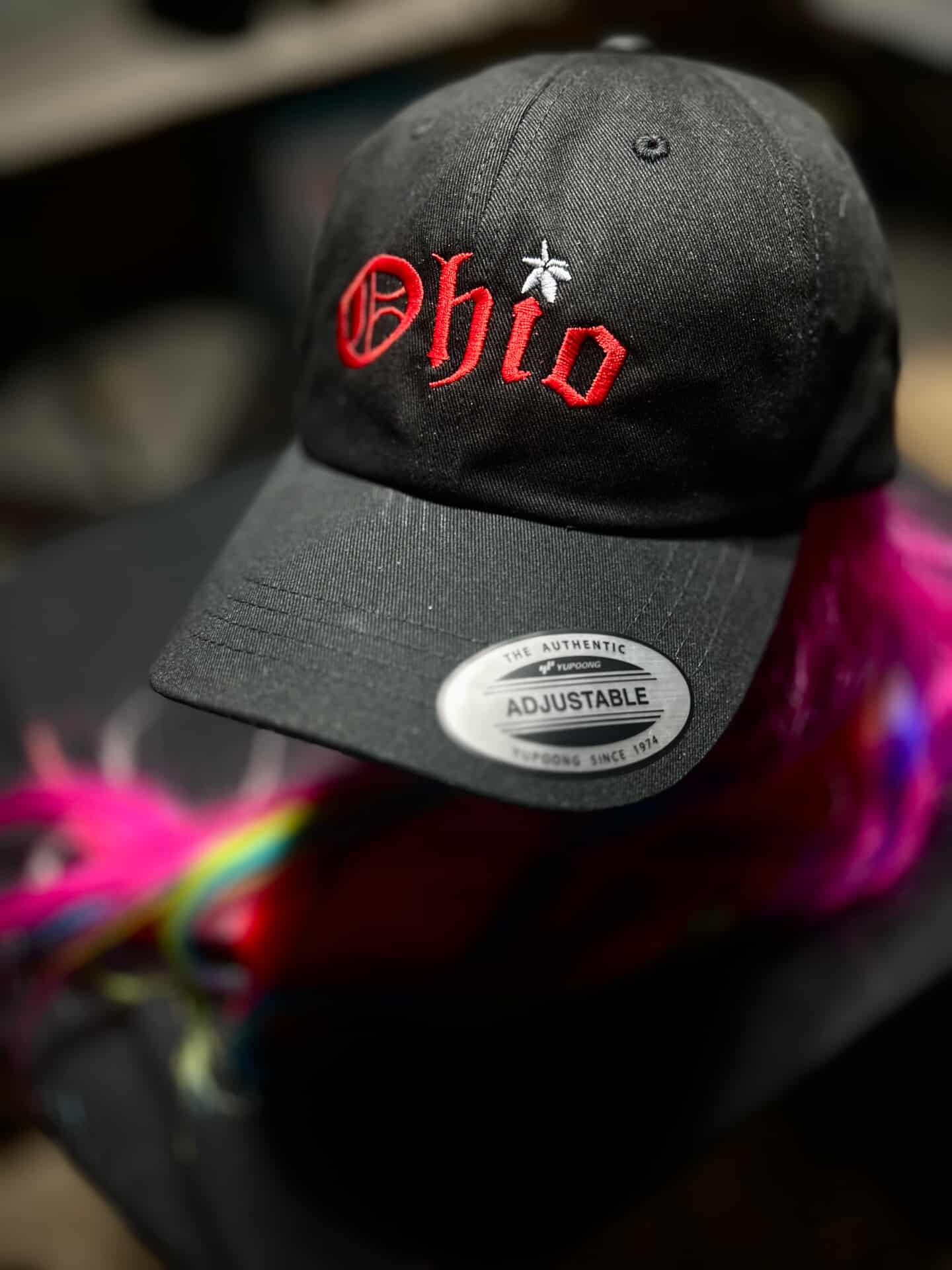 Scarlet and Grey Ohio Dad Hat