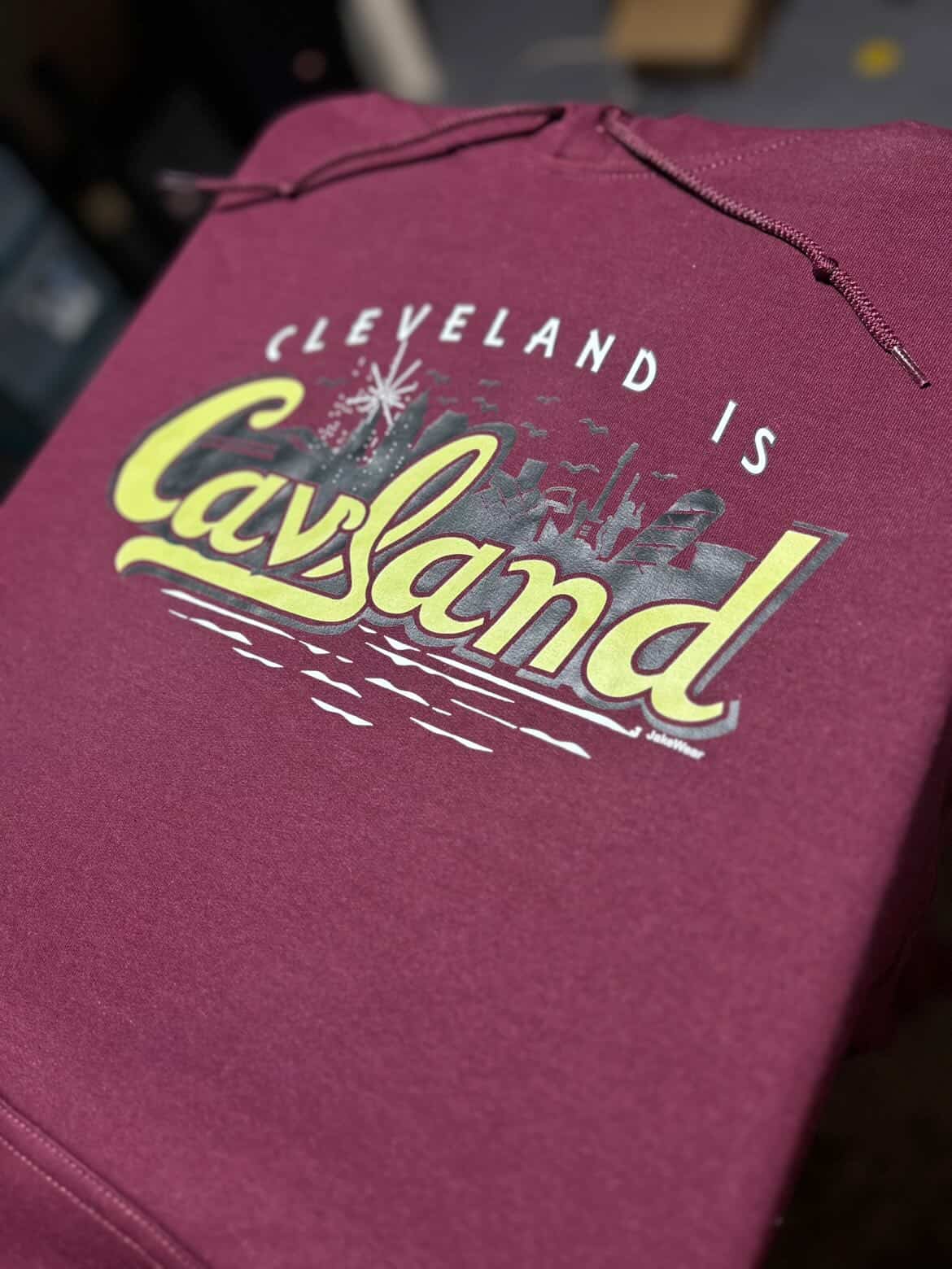Cleveland is CavsLand PULLOVER HOODIE