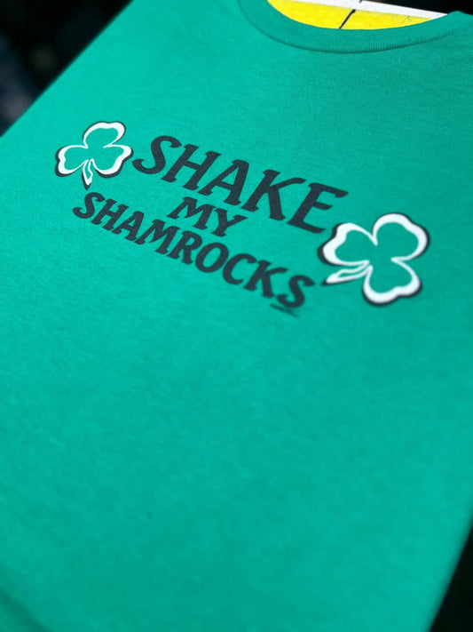 Shake My Shamrocks St. Patricks Day SHORT SLEEVE T Shirt