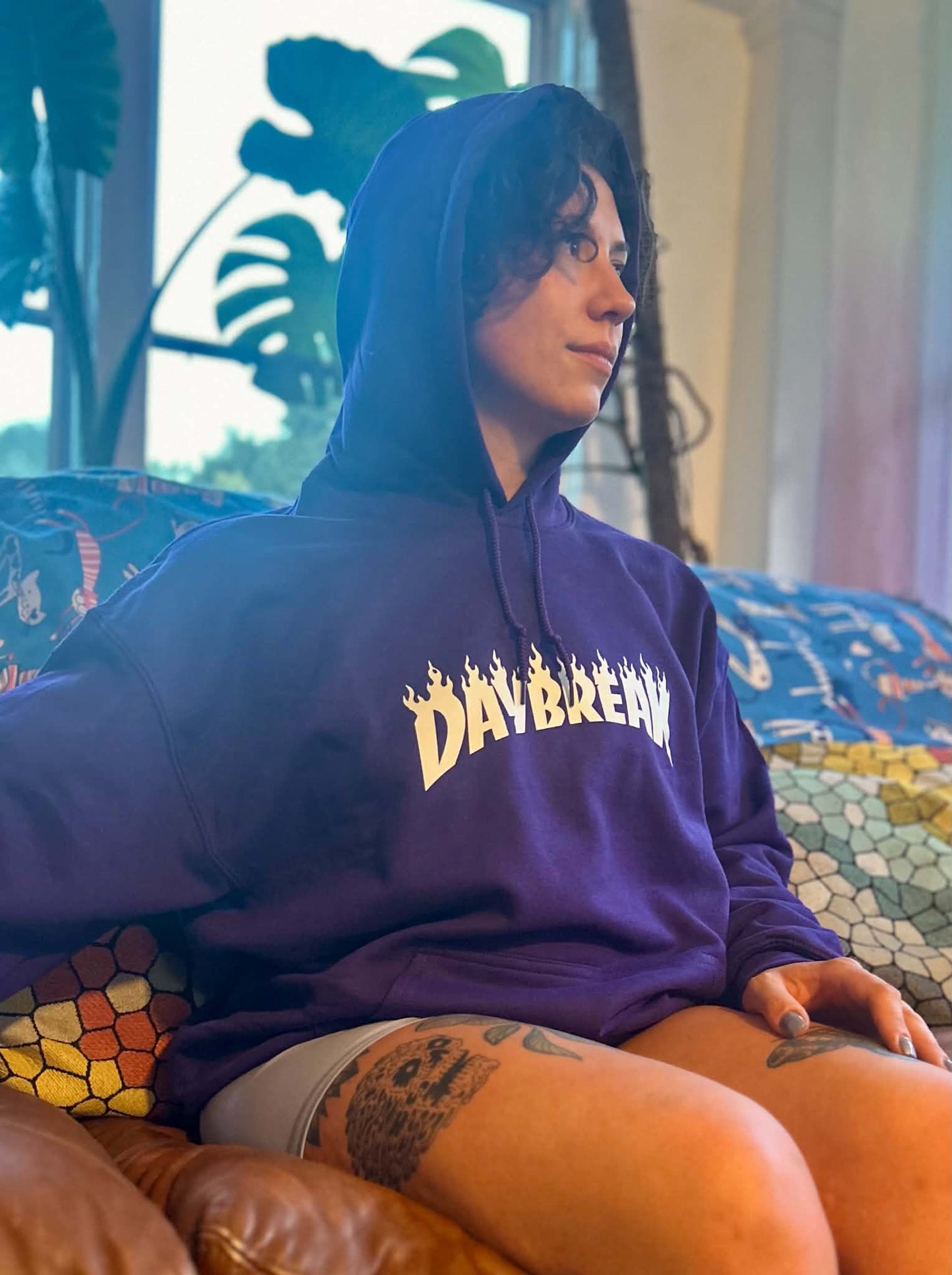 Daybreak Flame Logo Pullover Hoodie