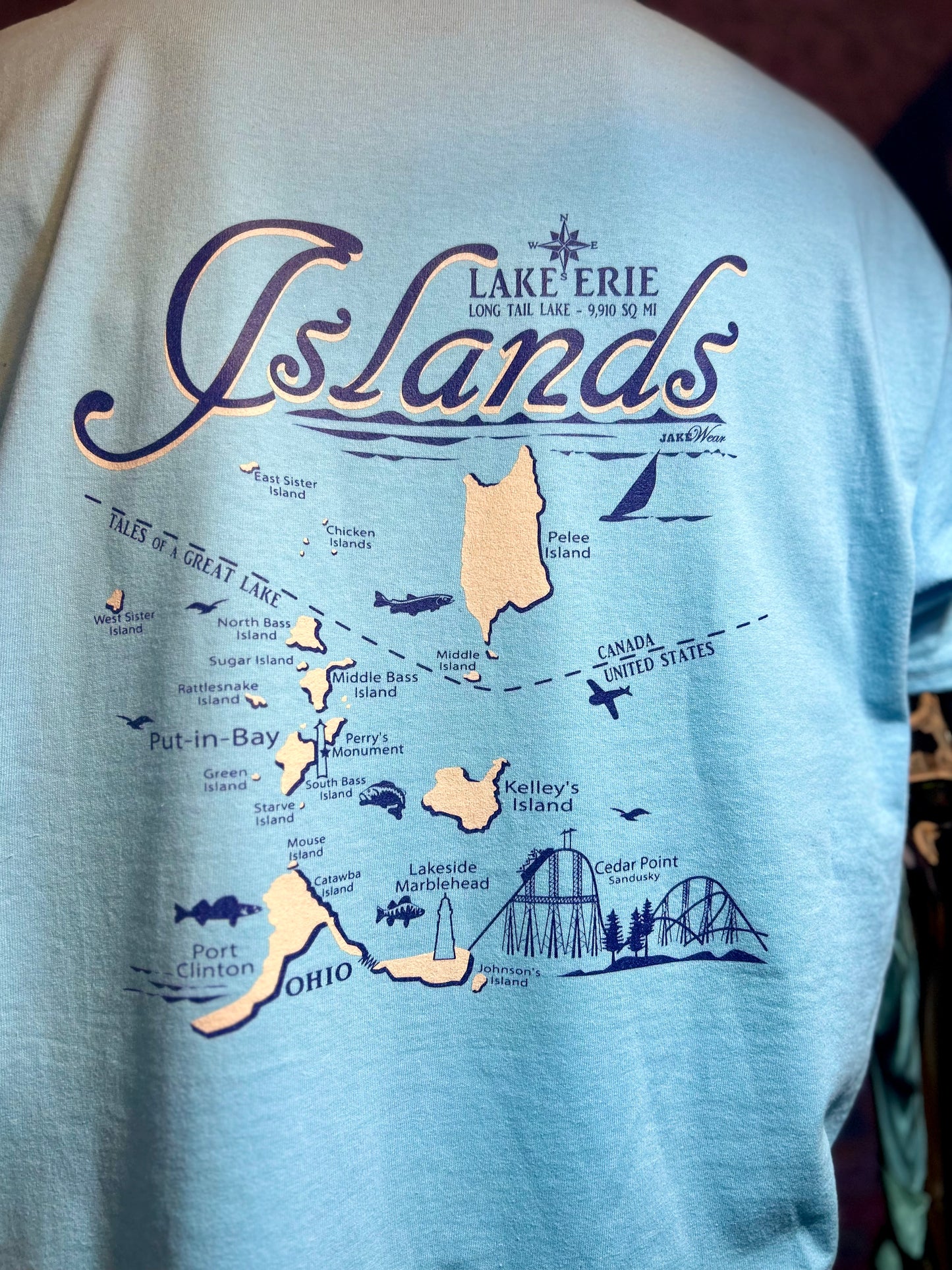 Lake Erie Islands T Shirt