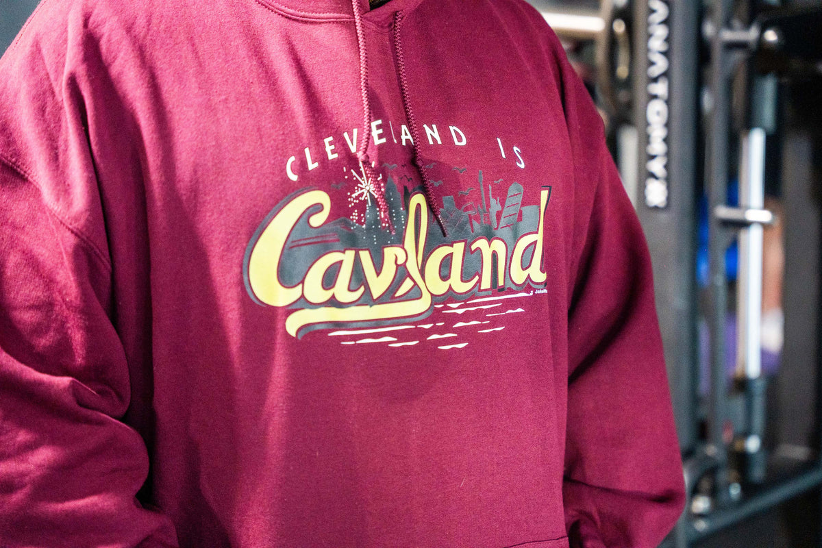 Cleveland is CavsLand PULLOVER HOODIE
