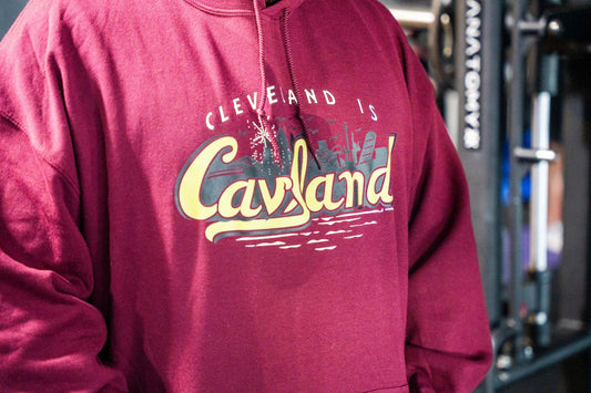 Cleveland is CavsLand PULLOVER HOODIE