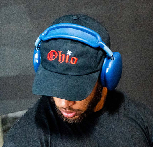 Scarlet and Grey Ohio Dad Hat