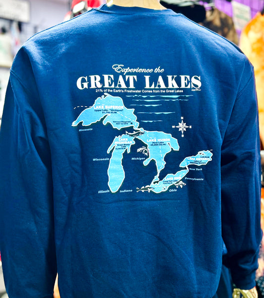 Great Lakes Crewneck Sweatshirt