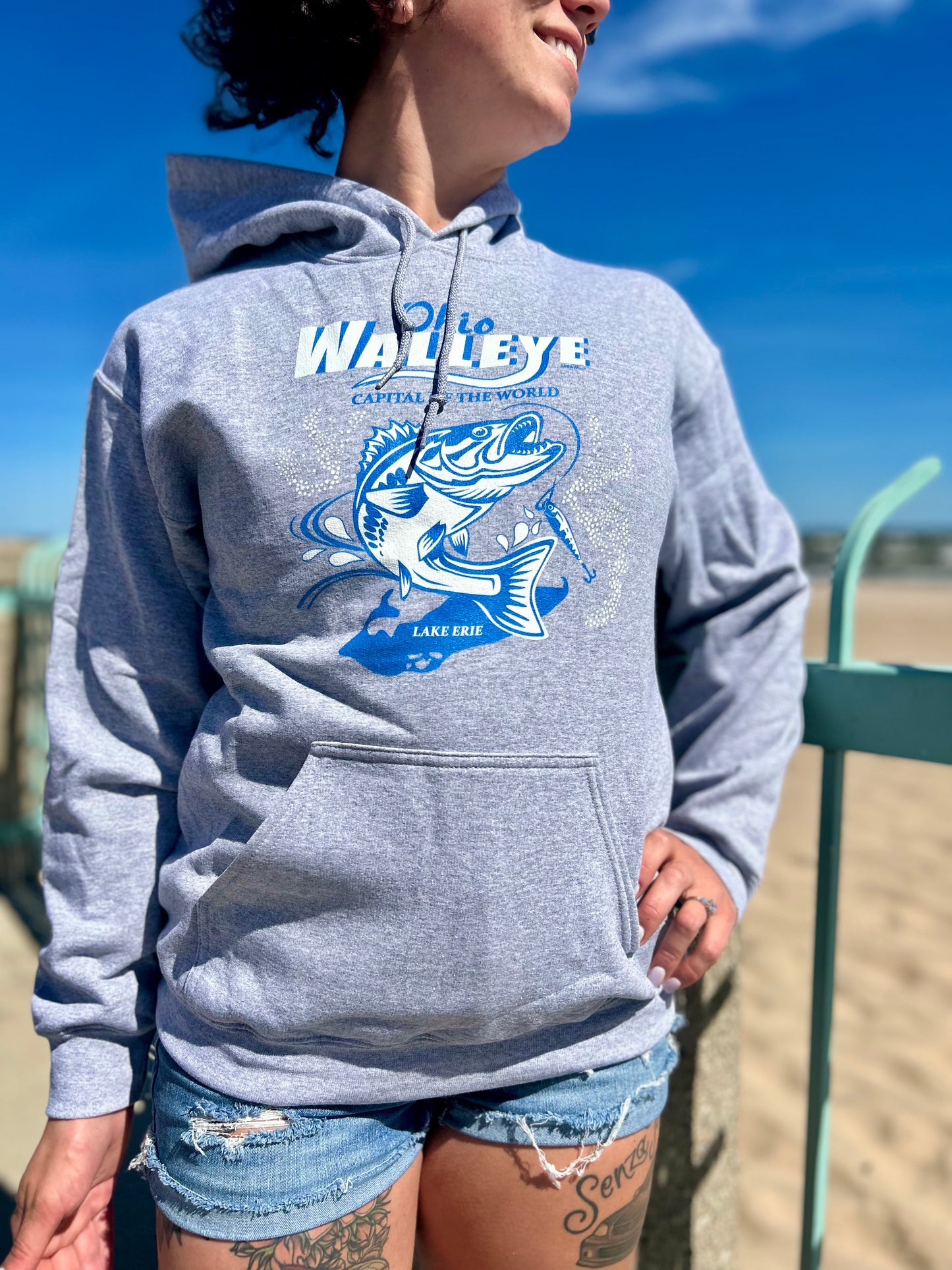Ohio Walleye Capital Of The World JakeWear Hoodies