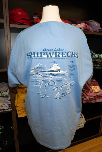 Great Lakes Shipwrecks Short Sleeve T-Shirts